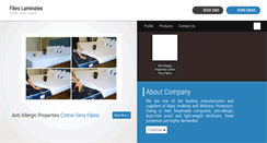 Desktop Screenshot of fibrolaminates.com